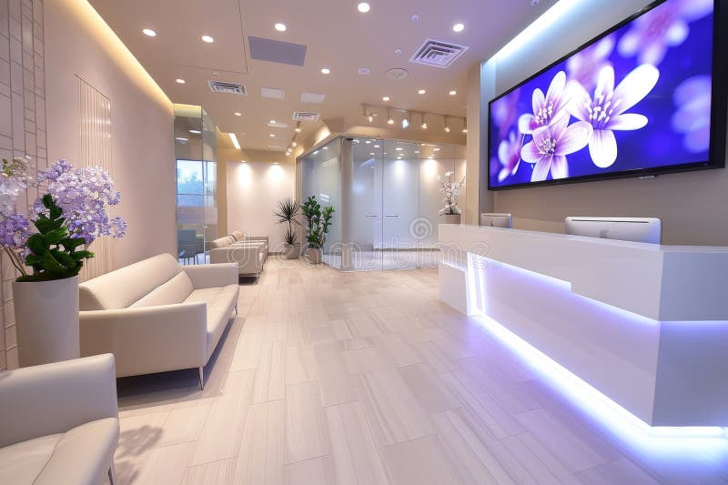 Современный интерьер стоматологической клиники